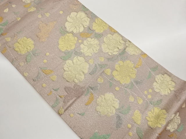 JAPANESE KIMONO / FUKURO OBI / MATELASS / TSUJIGAHANA & BUTTERFLY 